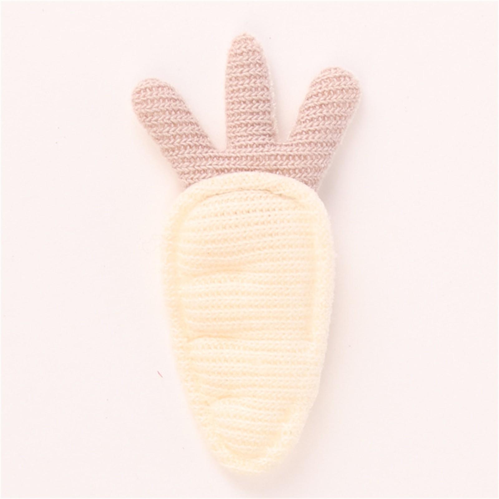 

20 шт. аппликация в виде моркови из мультфильма для детской одежды ручной работы, шапки, обуви, ткани, швейных нашивок, аксессуаров для головных уборов N37 One Size бежевый