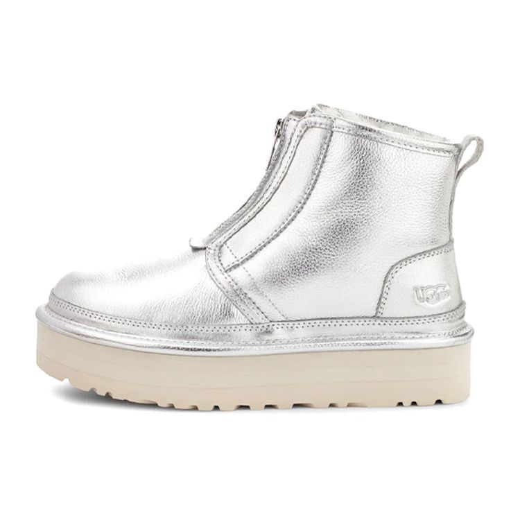 UGG Men s Lowmel Trainer Silver Metallic 1122231-SLVM 40