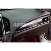 Carbon Fiber Look Interior Center Console Dashboard Panel Trim Cover for Cadillac ATS 2013-2019 ABS Plastic Dashboard Cover Decoration