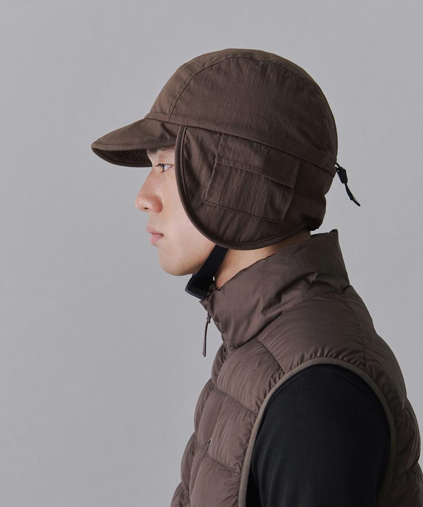 MUSINSA STANDARD [City Leisure] Cn Reversible Cargo Trooper Hat [Baroque Brown]