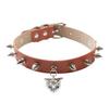 Goth Punk Nieten Nieten Choker Halsband Für Frauen Steampunk Katzenkopf Halskette Emo Halsband Cosplay Chocker Gothic Accessoires