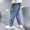 Boys' Jeans Spring and Autumn Pants Children's Loose Casual Handsome Boys' Pants Trendy