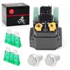 MOTO1988 Solenoid Starter Relay Compatible With Yamaha Grizzly 550 Grizzly 700 2007- Kodiak 700 2017- 3B4-81940-00