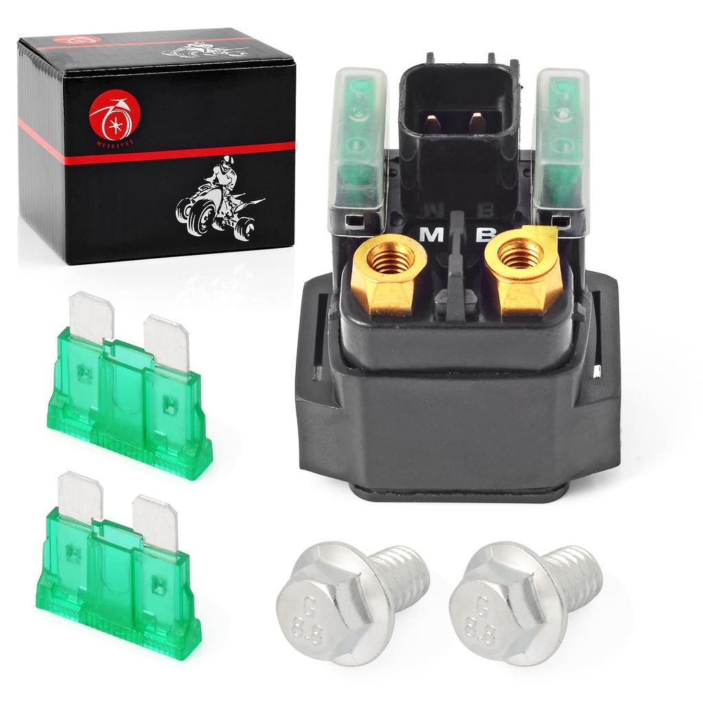 MOTO1988 Solenoid Starter Relay Compatible With Yamaha Grizzly 550 Grizzly 700 2007- Kodiak 700 2017- 3B4-81940-00