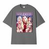 Yuli Ruiz Unisex Vintage Style Printed T Shirts Unisex Wounisex Harajuku Fashion Hot Sale T Shirt Cotton Oversized Tshirts Streetwear