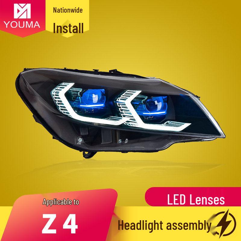 

Compatible BMW Z4 2009-2016 E89 Dynamic LED Headlights with Sequential Turn Signal