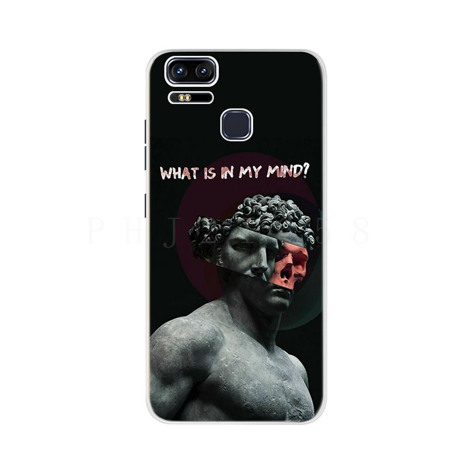 For Asus Zenfone 3 Zoom ZE553KL Case Zenfone Zoom S Z01HD Z01HDA Silicone Soft TPU Phone Back Cover Cases For Asus ZE553KL Funda