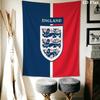 England Football Wall Tapestry Aesthetic Wall Hanging Printed Fabric Blanket Decorative Tapestries for Bedroom Living Room Home Decor