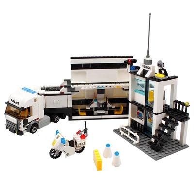 KAZI 6727 Police Station Building Blocks Bricks Educational Toys City Birthday Gift Toy