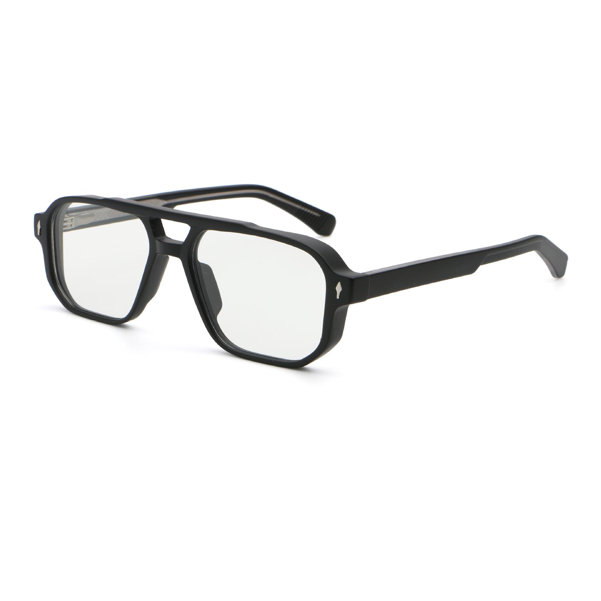 

Transparent TR90 Computer Reading Glasses Anti Blue Light Square Eyewear For Women Men Presbyopic Glasses Black Frame Original Lenses
