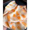 Color Block Plaid Printed Fashion Women S Square Scarf