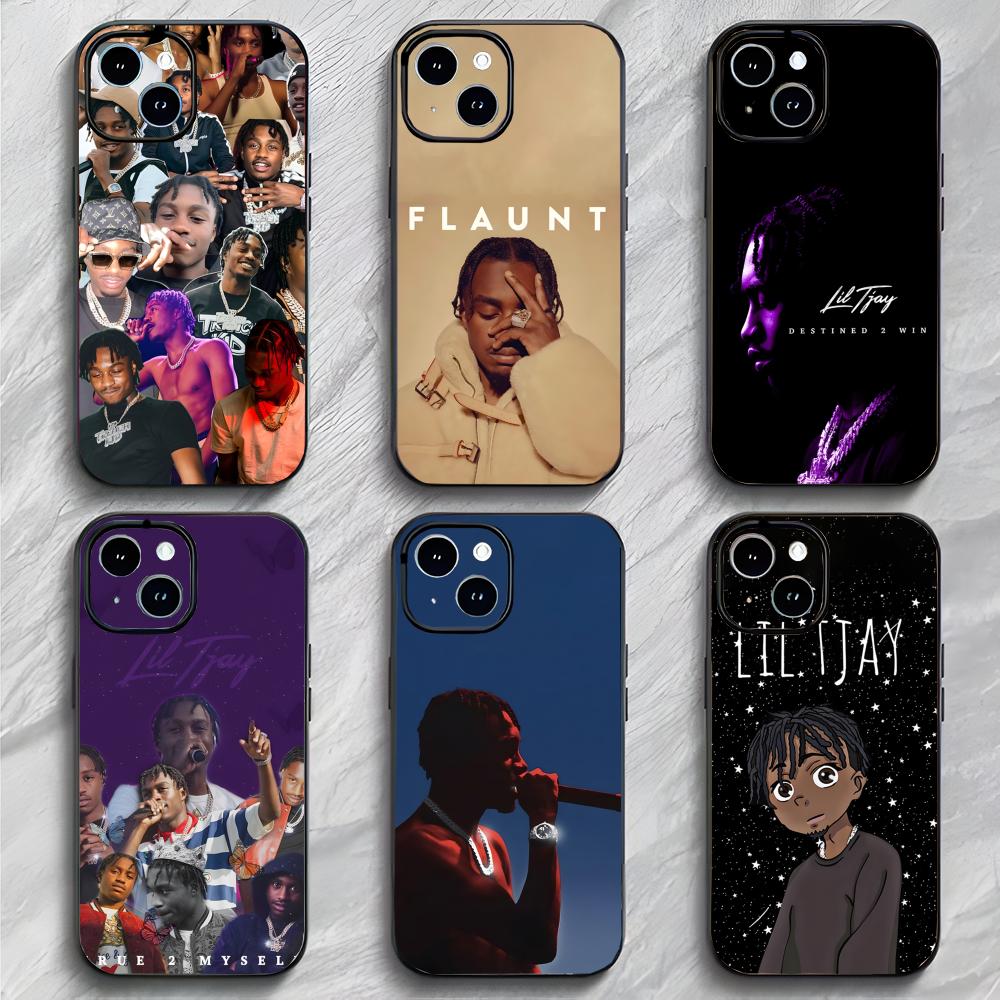 Rap American Singer L-Lil TJay Phone Case Phone Case Soft Packaging Lightweight For iPhone17 16 15 14 13ProMax