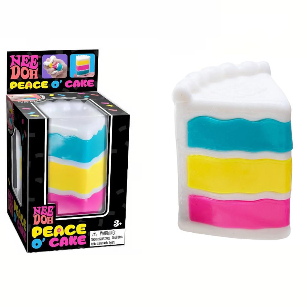 Jucărie Schylling NeeDoh Nice Cube Nice-Sicle Squishy, Cub anti-anxietate pentru ameliorarea stresului pentru ADHD și concentrare