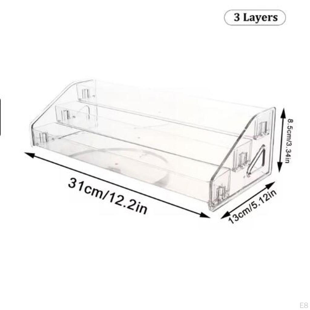 2 Acrylic Lipstick Holders, Nail Polish Display Stand, Essential Oil Stands for Shop