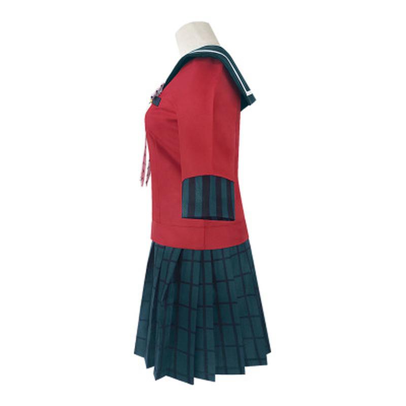 Danganronpa V3 Killing Harmony Harukawa Maki Školská uniforma Cosplay kostým