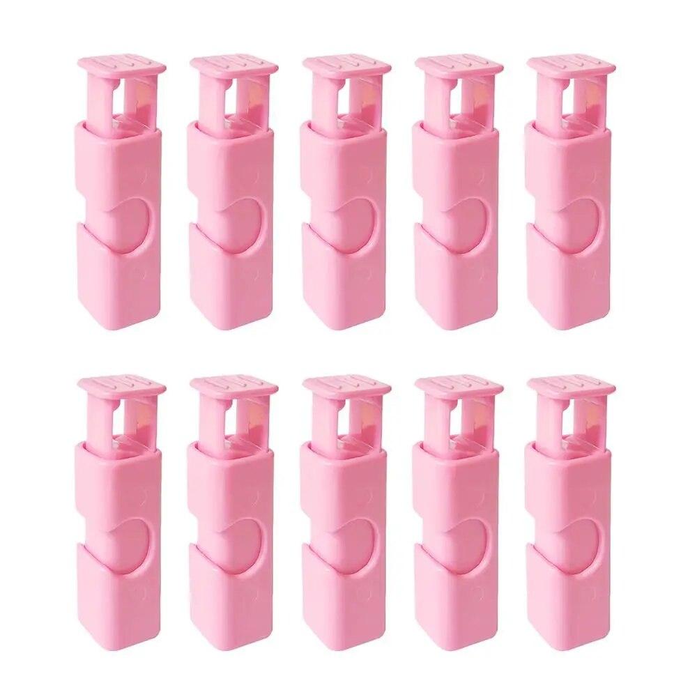 10 шт уплотнительный зажим для хранения пищевых продуктов зажим для сумки зажим для хранения закусок и свежих продуктов уплотнительный зажим для сумки зажим для герметика кухонный инструмент для хранения 674₽