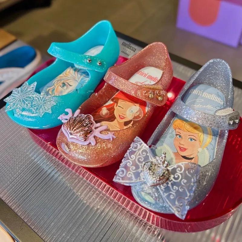 New girls mermaid princess cute Sandals shoes non-slip soft bottom sports shoes for girl gift