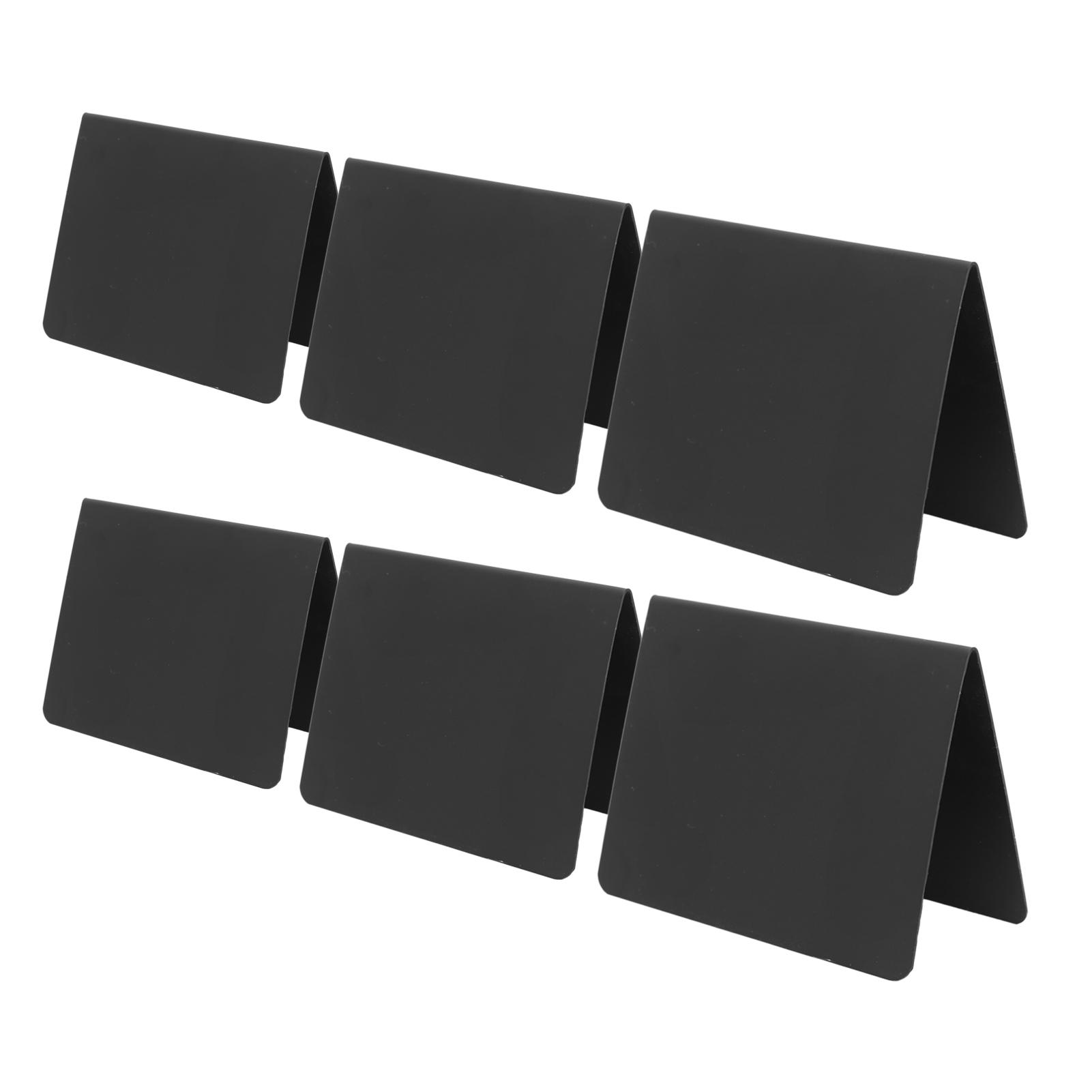 

16pcs V Shaped Mini Chalkboard Sign Erasable Reusable for Food Table Numbers Message Boards Party Decorations Event