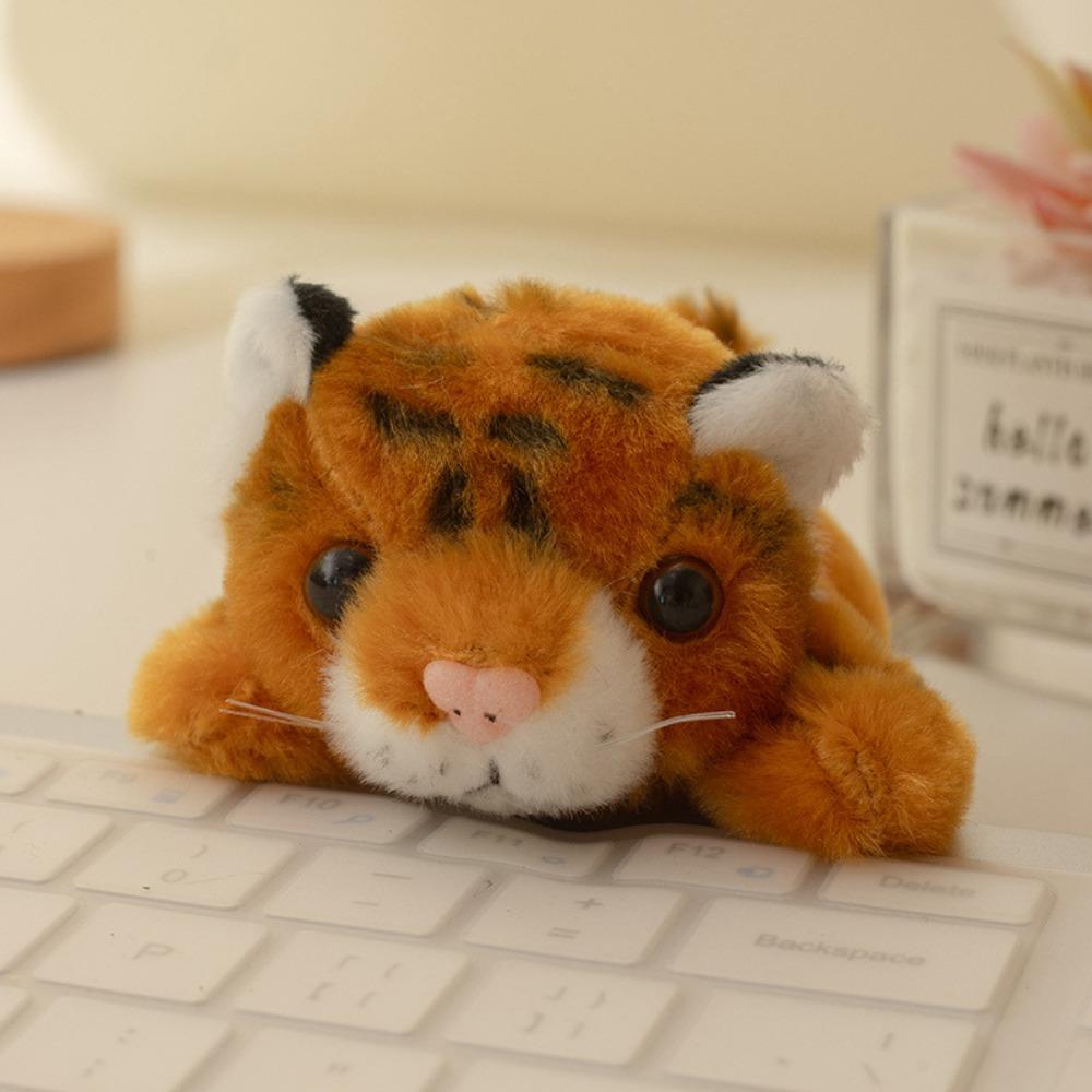 Magnetic Suction Cartoon Animal Fridge Magnets Cute Design Magnetic Tiger Plush Dolls  Office Decor