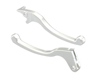 Short Reach Lever Silver Grom Monkey 125 CL250 CBR250R Left and Right 1 Set (JC61/JC75/JC92) (JB02/JB03/JB05) (MC57) (MC41) Etc. 525-1818200