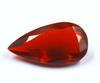 99.95 Carat Washington's Birthday Red Topaz Lab Created Pear Shape Certified Gemstone SN638