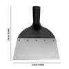 Multi-Functional Outdoor Garden Cleaning Shovel Steel Flat Shovel Ice Shovel Weeding Planting Farm Weeding Tool for Garden Lawn