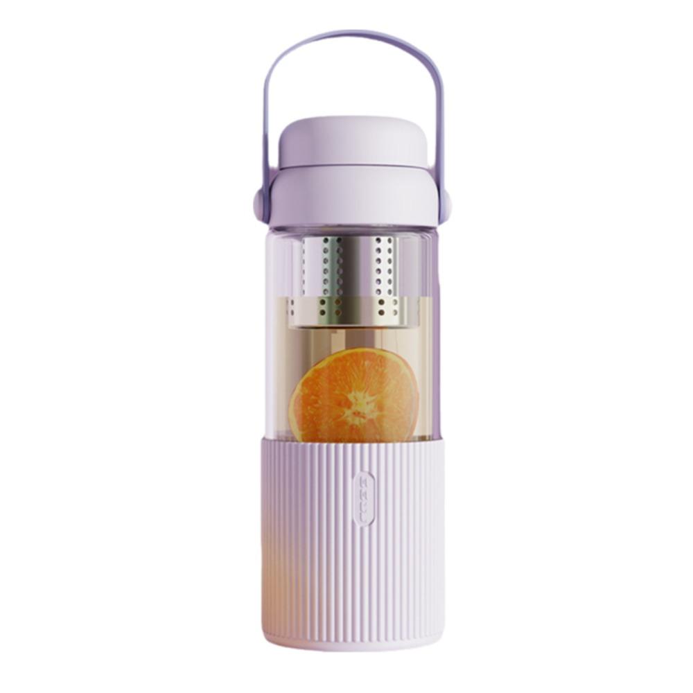 Glass Tea and Water Separator Cup with Filter Coffee Mug Portable Water Bottle  Girls