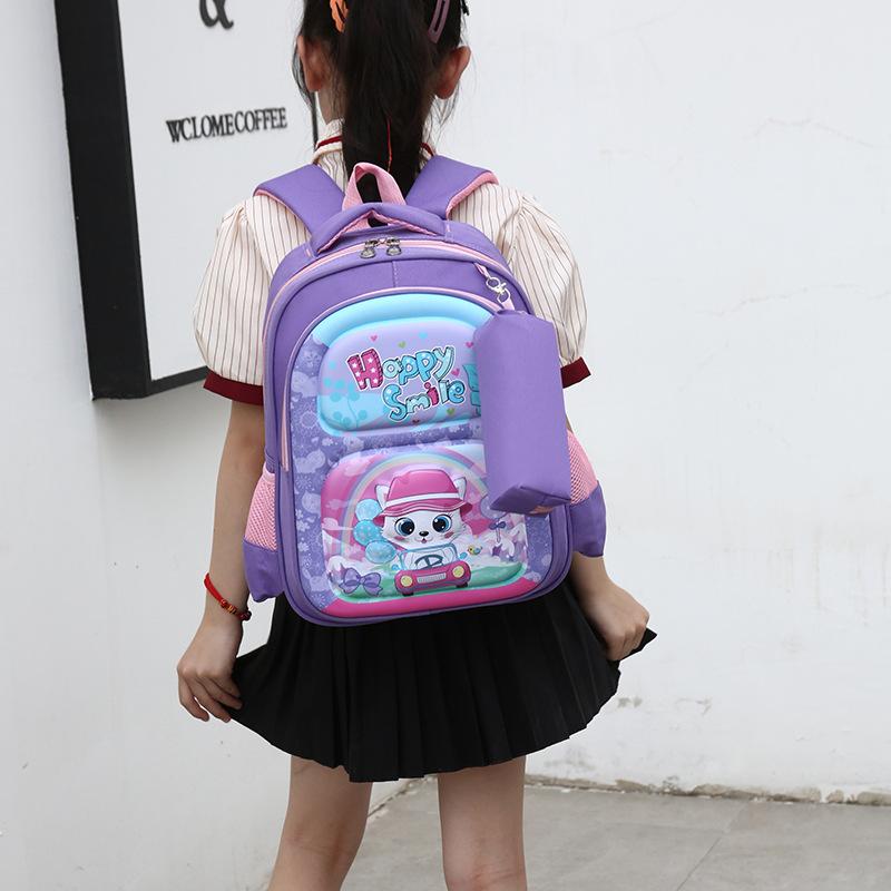 Backpack, Boys and Girls, Primary School Students, Large-capacity Backpack, Large, Medium and Small Classes, Kindergarten Schoolbag