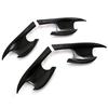 Glossy Black Car Side Door Bowl Handle Cover Trim For Honda Accord -2024