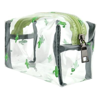 Klare PVC-Make-up-Tasche, Reise-Kulturbeutel, Aufbewahrungstasche, Aufbewahrungstasche für Toilettenartikel und Badutensilien