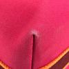 HERMES Bridea Black GM Bag pouch vanity bag H logo Hand Bag cotton hibiscus pink