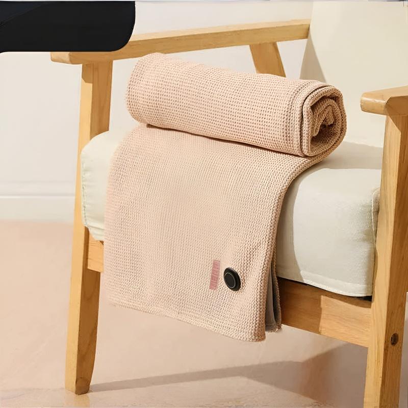 Wearable Electric Heated Blanket 3-Speed Temperature USB Charging Portable Graphene Heating Shawl for Home Office Outdoor Use
