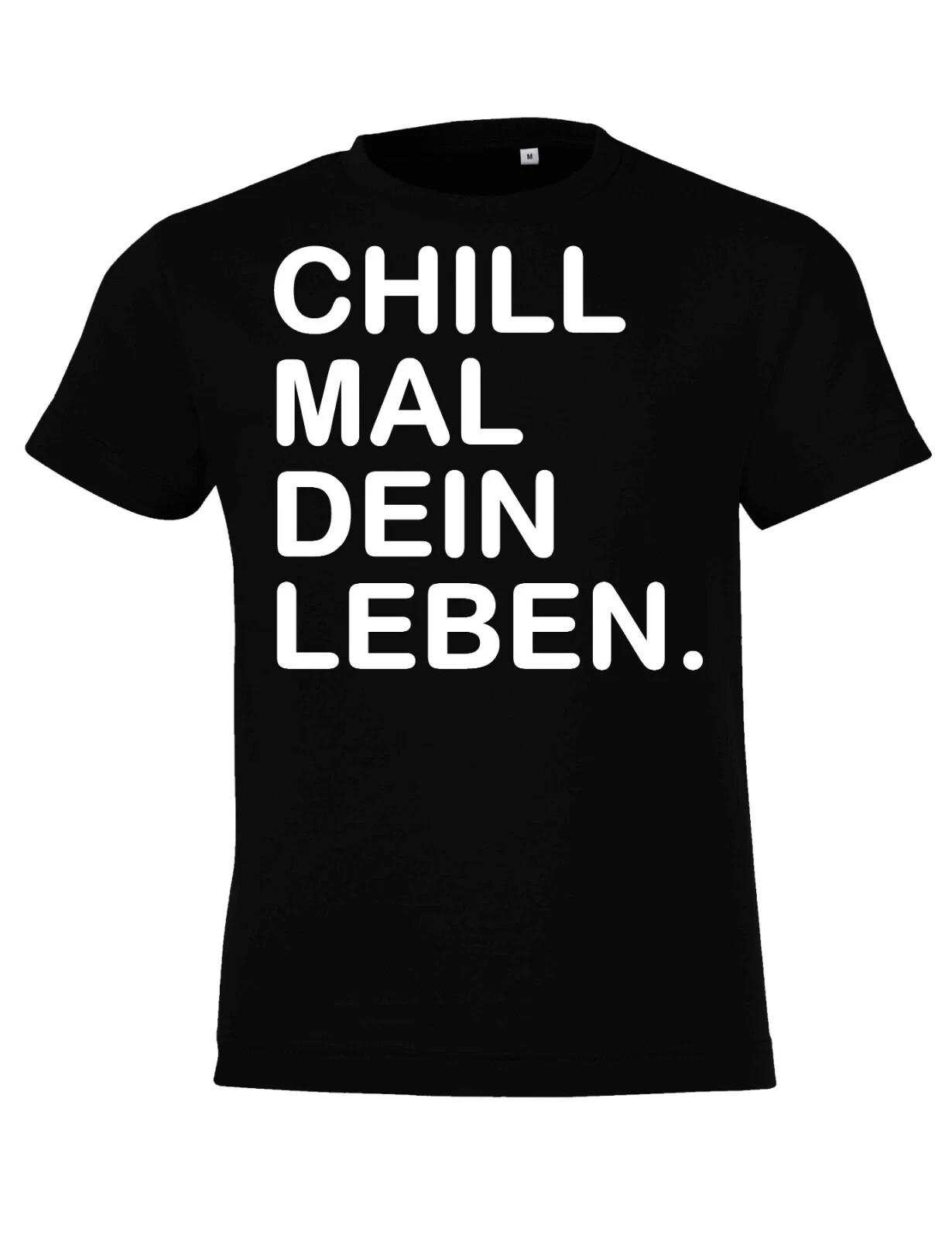 Kids kids boys T-Shirt Chill Your Life Funny Print Gift Statement 160