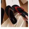 Bow Platform Women Slippers Designer Casual Flats Shoes Fashion Summer Slides 2025 Flip Flops Elegant Dress Sandalias De Mujer