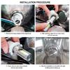 H4 P15D LED Headlight Bulb Super Bright 12V Car Running Lamp 6500K 6W High Low Beam IP68 Waterproof White Aluminum Plug and Play