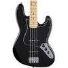 Fender Fender Electric Bass Standard Jazz Bass®, Maple Fingerboard, Black Pickguard, Black with S...
