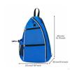 Pickleball Backpack doubleStrap Carry Tennis Multistorage Compartments Drawstring Bag for