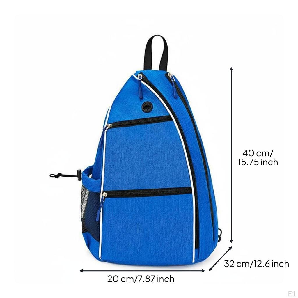 Pickleball Backpack doubleStrap Carry Tennis Multistorage Compartments Drawstring Bag for