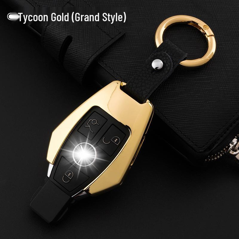 Mercedes Key Shell Cover for 17 Models: Fits GLC, GLA220, 260GLE, 320C200L.
