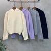 C S In The Room haCCi punChed Hoodie Long Sleeve Knit 4 ColorS