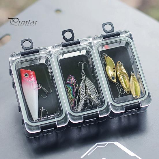 Splicing Fishing Lure Box Glow-in-the-dark Magnetic Clear Portable Waterproof Multifunction Fishing Hooks Soft Hard Bait Angling Tools Gear Organizer