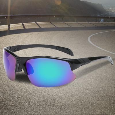 Men's Sunglasses Outdoor Sports Cycling Windproof Glasses Versatile Colorful Anti-ultraviolet Sunglasses Trendy 8223
