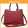 Elegant Middle-aged Lady's Wedding Shoulder Bag With Plaid Pattern And Soft Texture