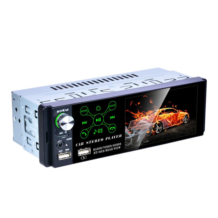 

Car Receiver 4.1 Touch screen Bluetooth RMVB/MP5/Radio/Bluetooth Player AM FM Radio RDS support Subwoofer Micophone