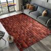 2025 New Style Brick Stone Building Wall Originality Rug Carpet for Living Room Bedroom Home Decor,kid Non-slip for Sofa Doormat