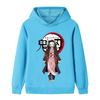 B830 Mode Kinder Jungen Mädchen Kimetsu No Yaiba Print Langarm Kapuzenpullover