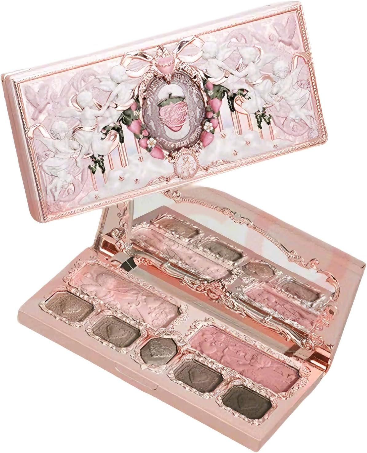 

Палетка для макияжа FlowerKnows Strawberry Cupid Collection Клубника (02 Кассис)
