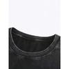 Men'S Washed T-Shirt - Retro Printed with Design, Regular Fit Short Sleeve Crew Neck Casual Shirt for Gym - Machine Washable Summer Essentials