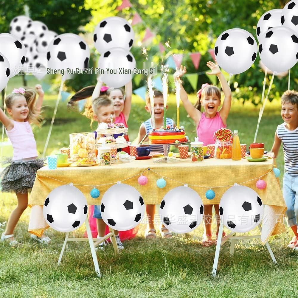 Ballons de Football Coupe du Monde 12 Pouces pour Décoration d'Événement