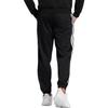 Adidas Side Stripe Elastic Waist Joggers Unisex Bottoms Black IB0247